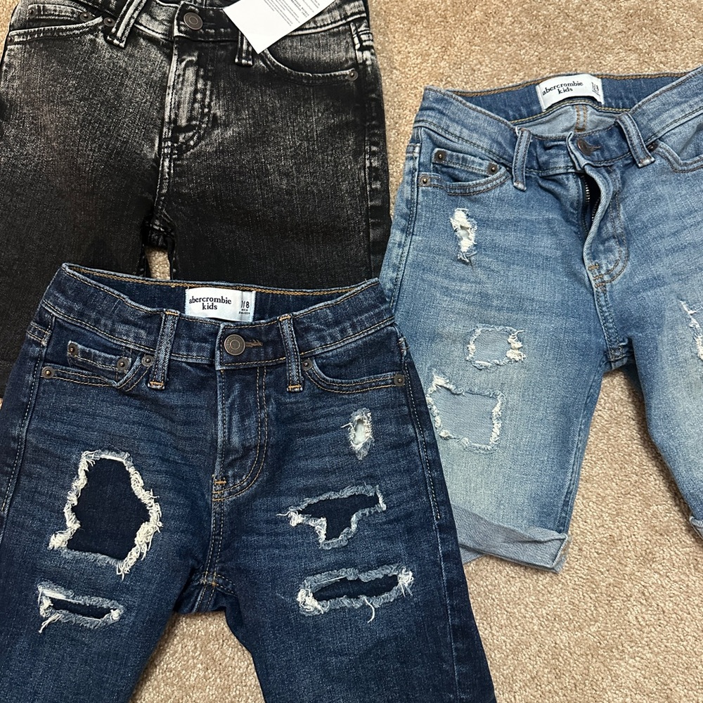Abercrombie Kids boys shorts 7/8 lot